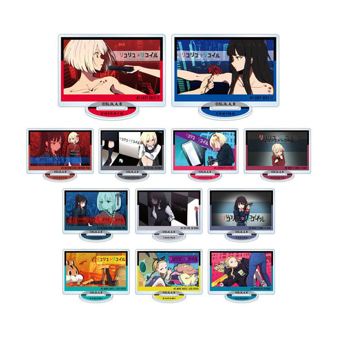 『リコリス・リコイル』トレーディングアイキャッチアクリルスタンド ver.A(単位/BOX)【202504再販】